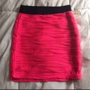 Forever 21 Neon Pink Skirt